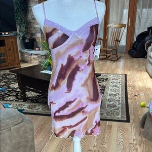 Tie-Dye Slip Dress